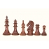 Bridal Doublehead Rosewood chess pieces 4 inches